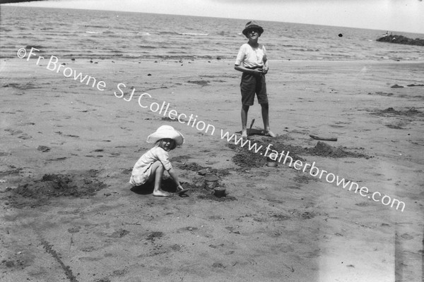 CHILDREN ON BEACH